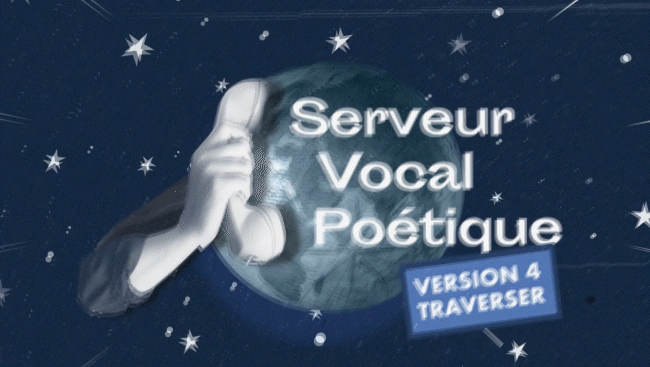 SVP serveur vocal poetique animation collage